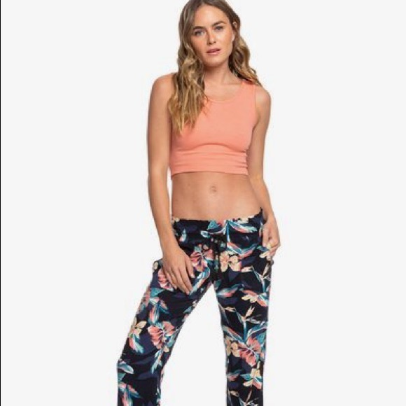 *NEW* Roxy Peach Cropped Tank Top - Picture 5 of 5